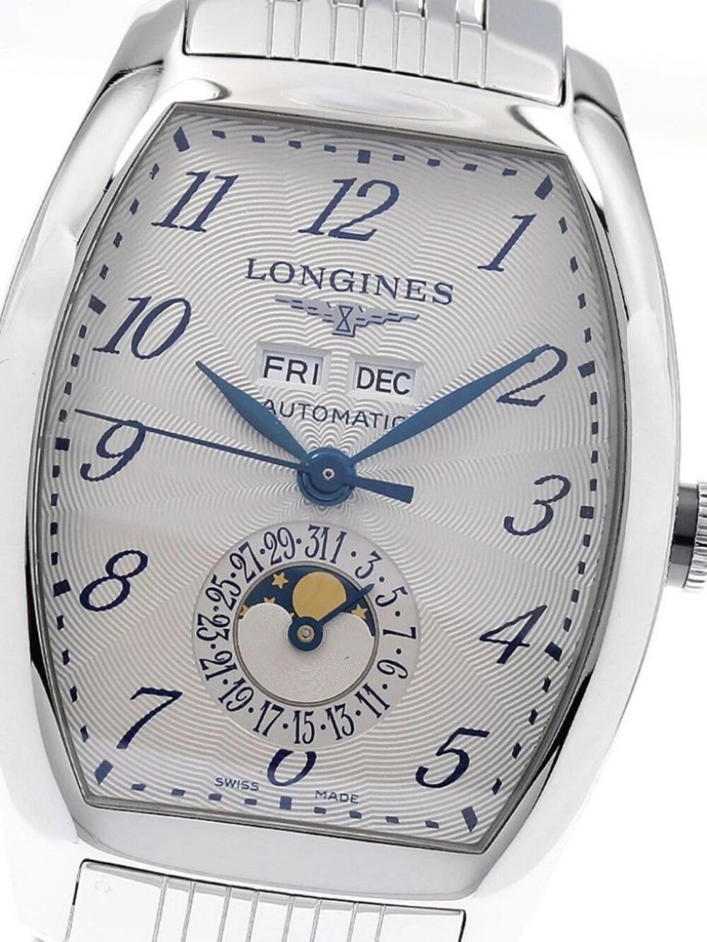 LONGINES Evidenza L2.671.4 Triple calendar moon phase Automatic Men's